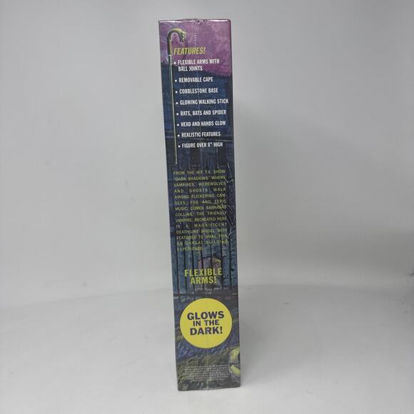 MPC BARNABAS the Vampire from DARK SHADOWS GLOW IN THE DARK MODEL KIT #757 New - Picture 4 of 6